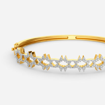 The Star Logo Diamond Bangles