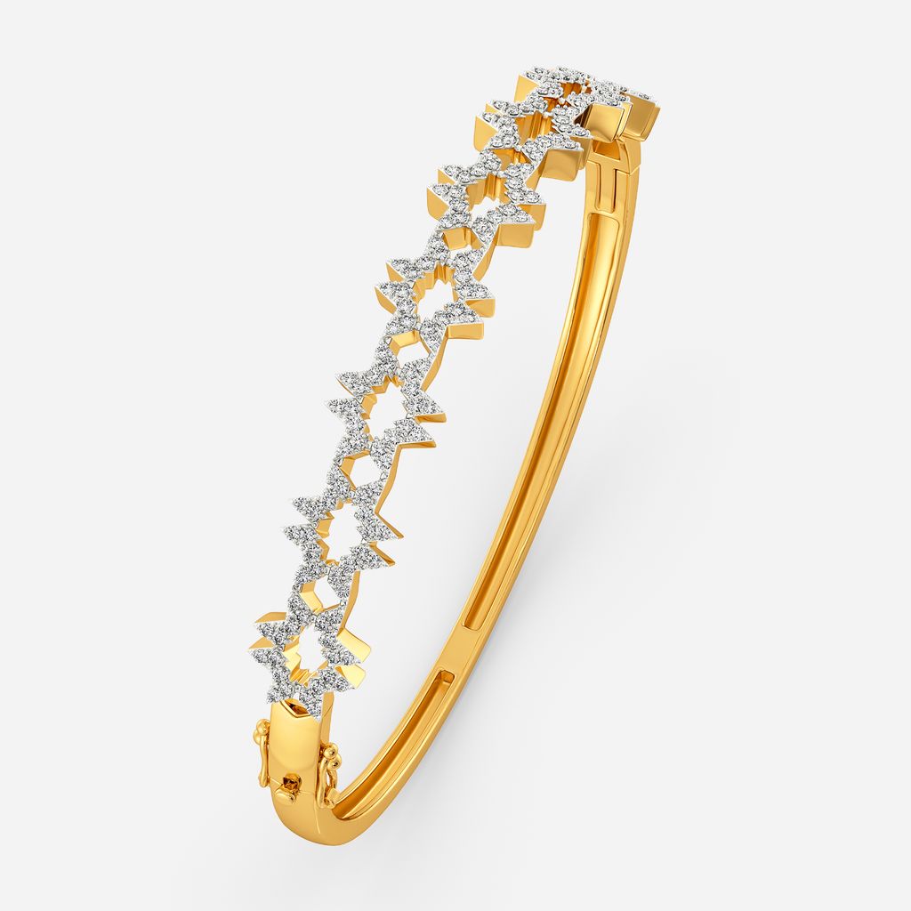 The Star Logo Diamond Bangles