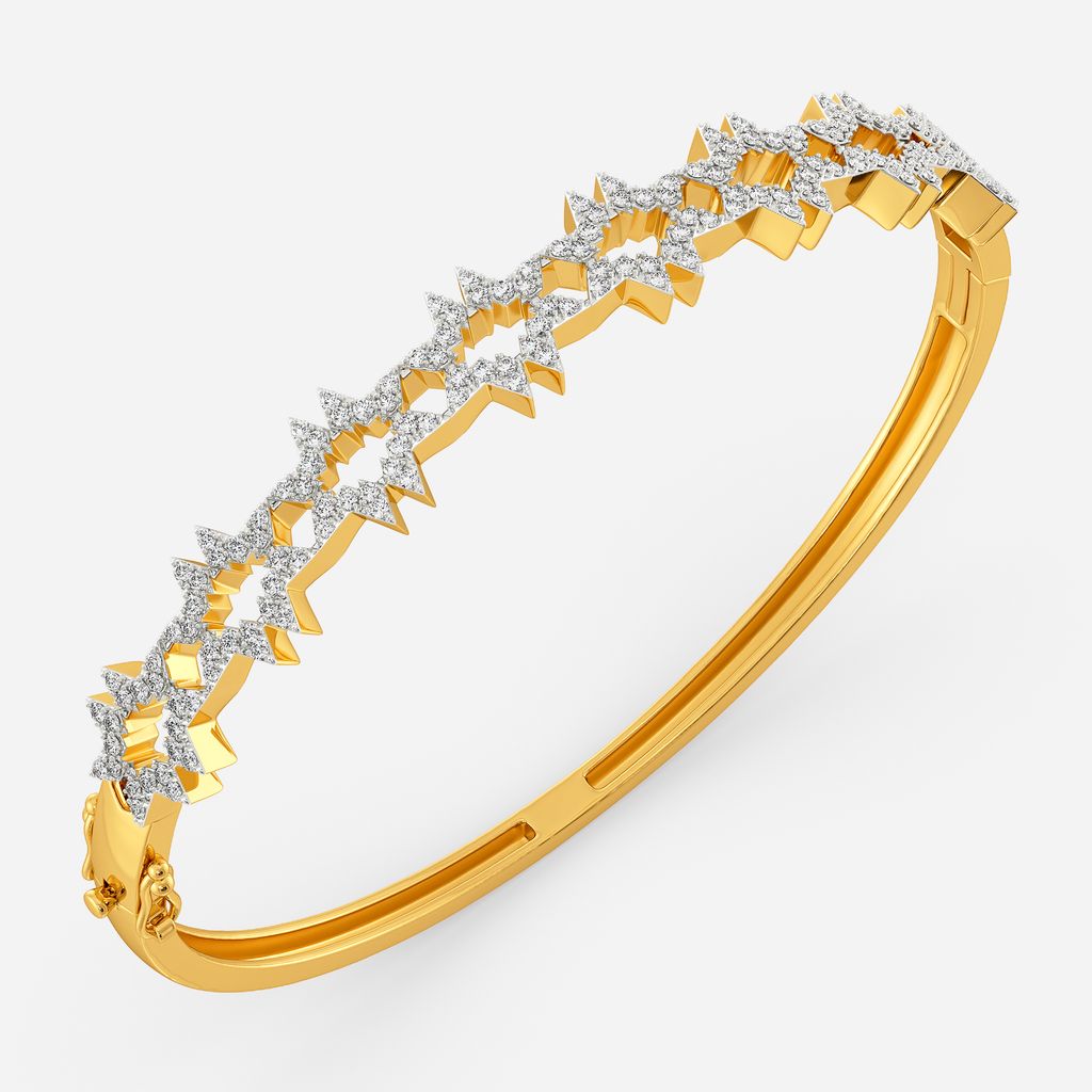 The Star Logo Diamond Bangles