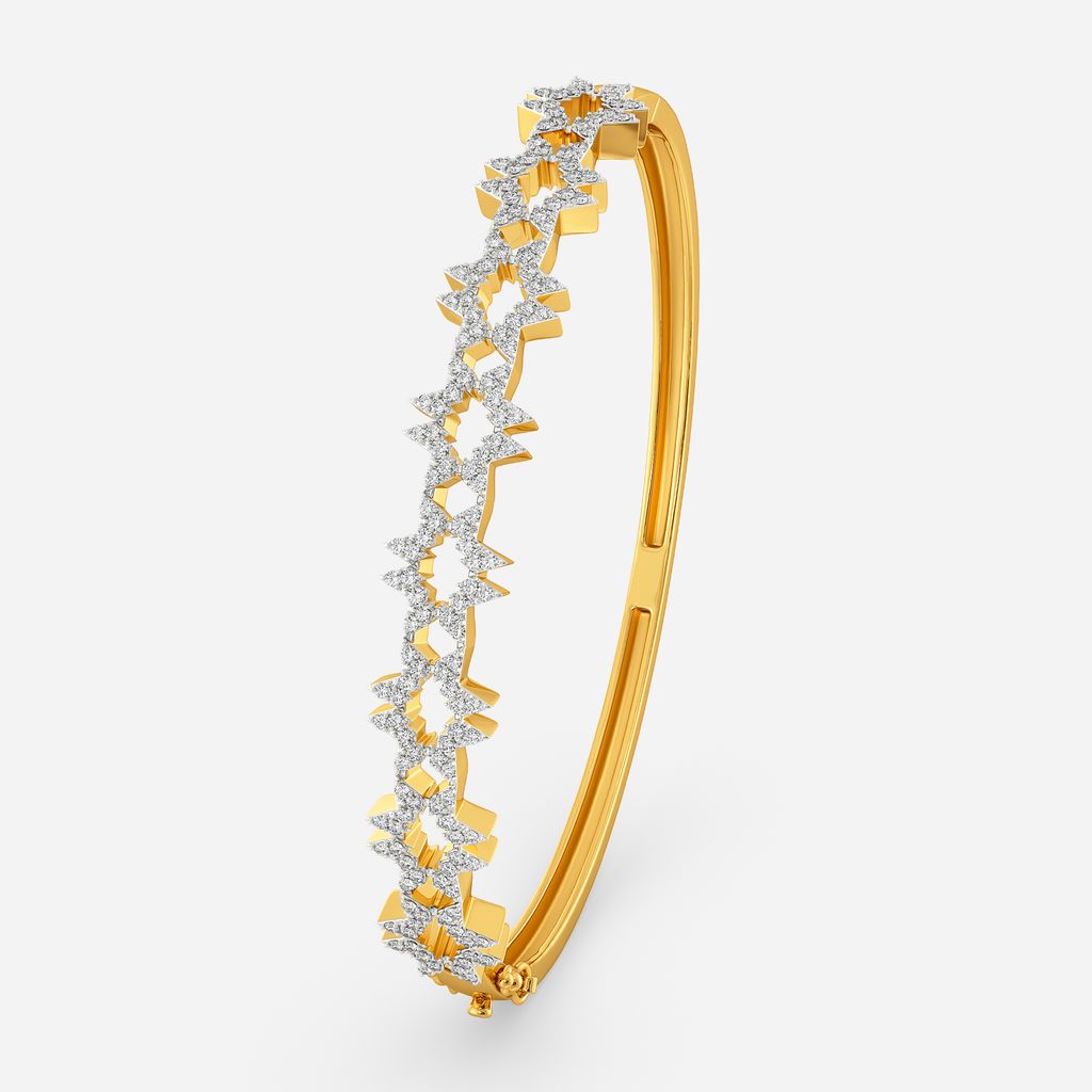The Star Logo Diamond Bangles