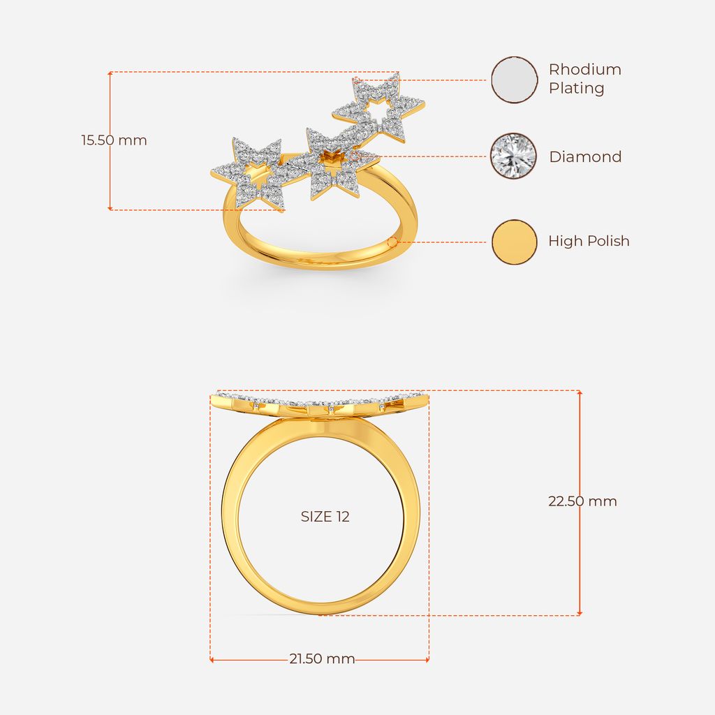 Insignia High Diamond Rings