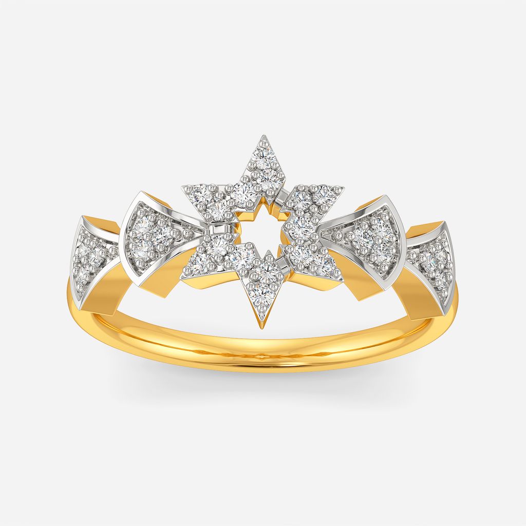 Monogram Maven Diamond Rings