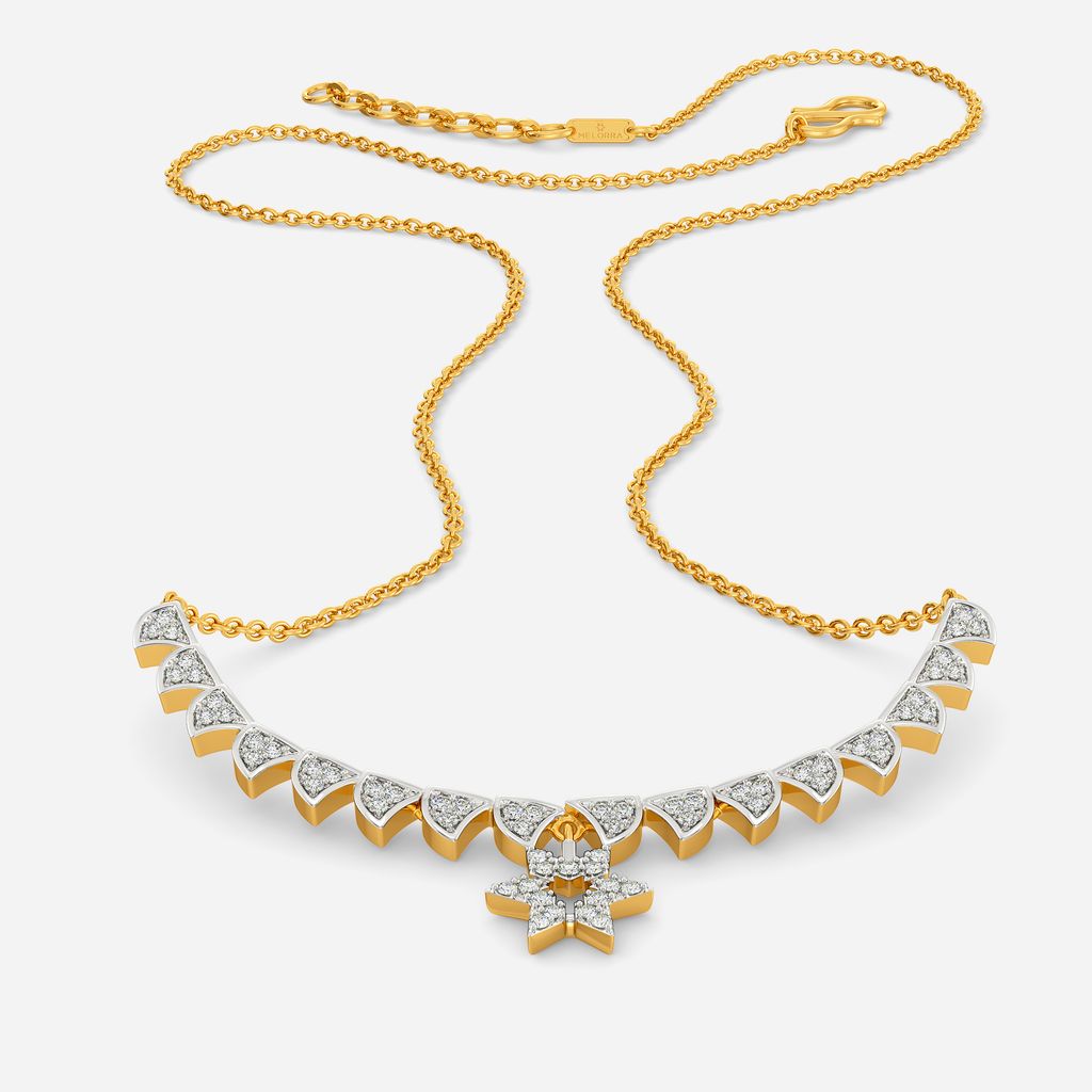 Monogram Maven Diamond Necklaces