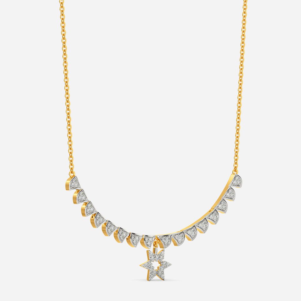 Monogram Maven Diamond Necklaces