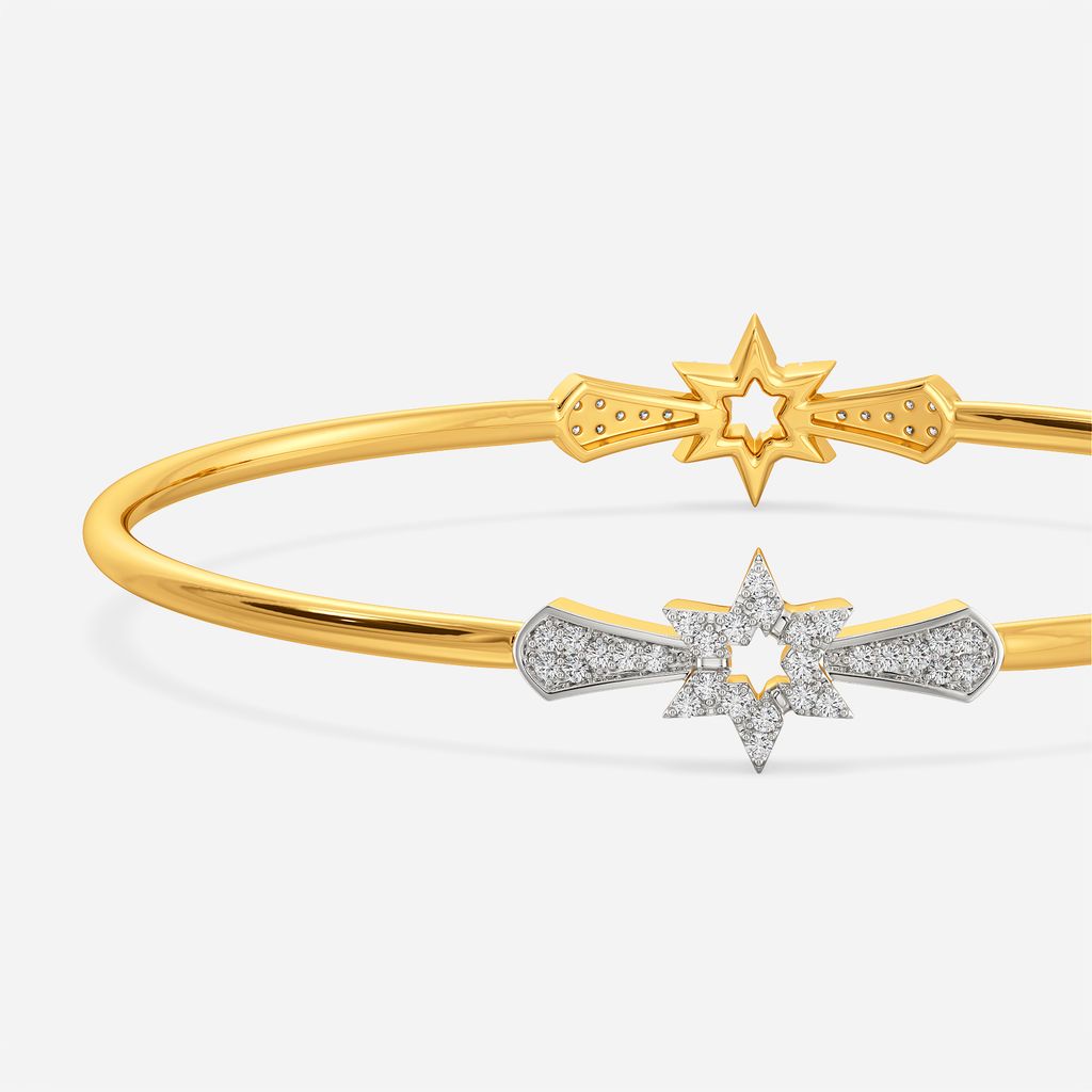 Monogram Maven Diamond Bangles