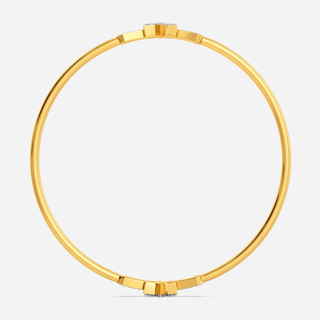 Monogram Maven Diamond Bangles