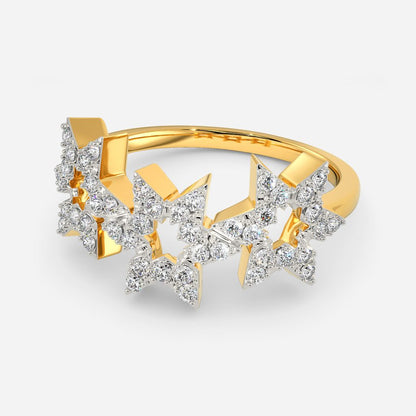 Star Statement Diamond Rings