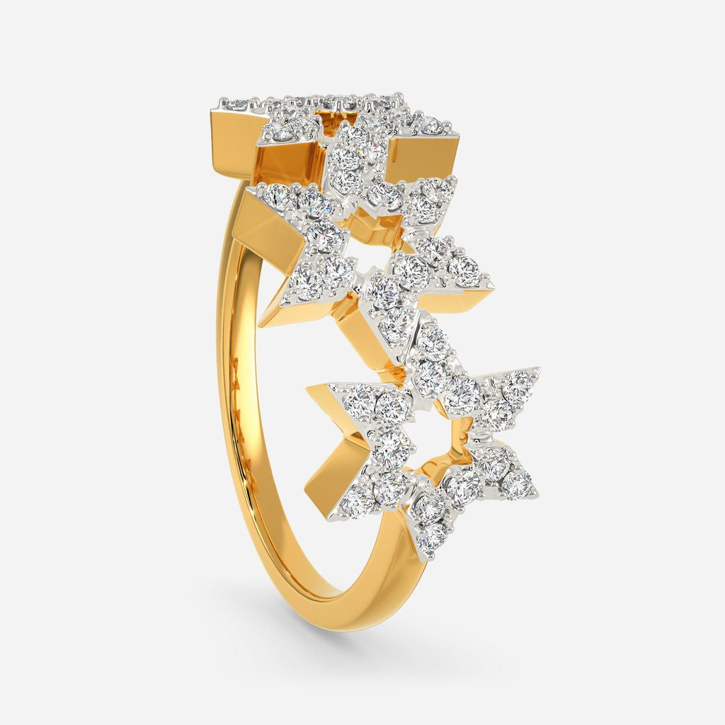 Star Statement Diamond Rings