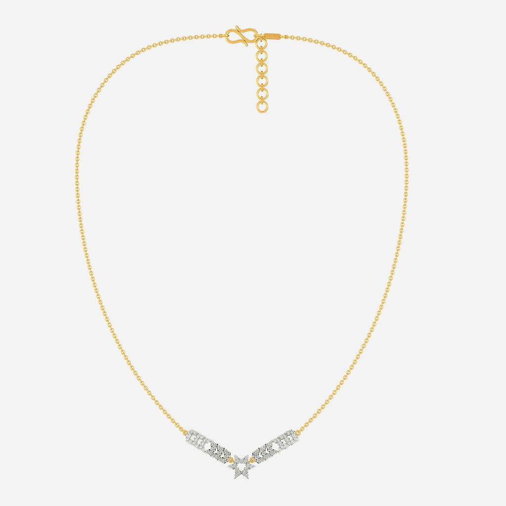 Say it with Logo Diamond Necklaces