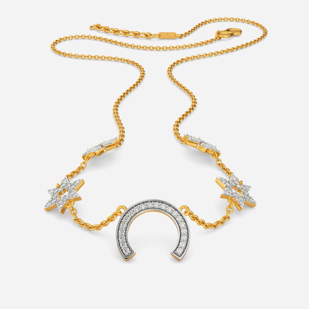 Star Crest Diamond Necklaces