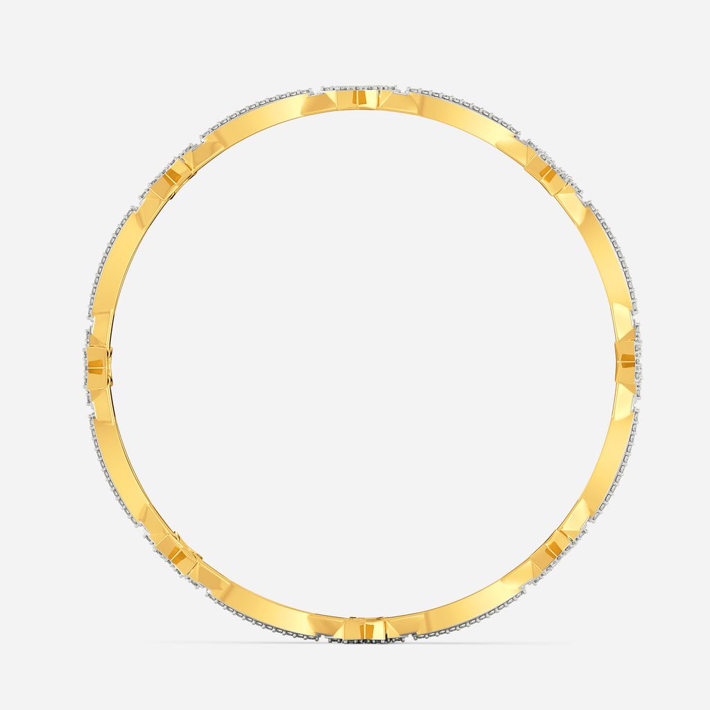 Star Crest Diamond Bangles