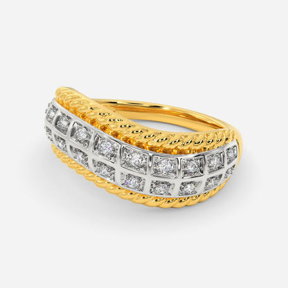 Twirl it like Twiggy Diamond Rings