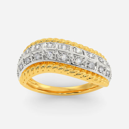 Twirl it like Twiggy Diamond Rings