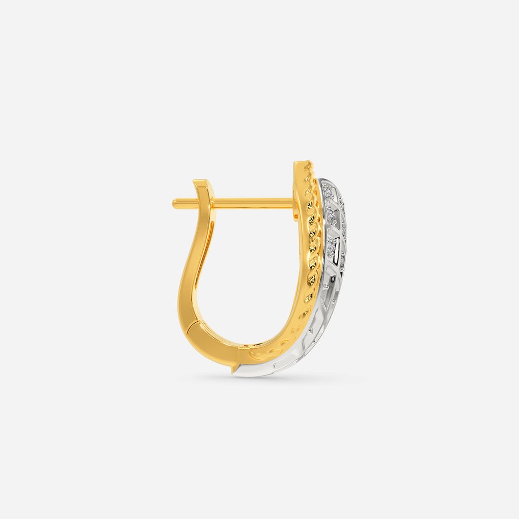 Twirl it like Twiggy Diamond Earrings