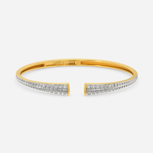 Retro Escape Diamond Bangles