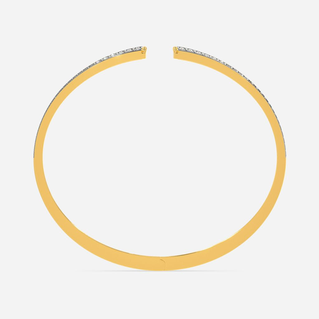 Retro Escape Diamond Bangles