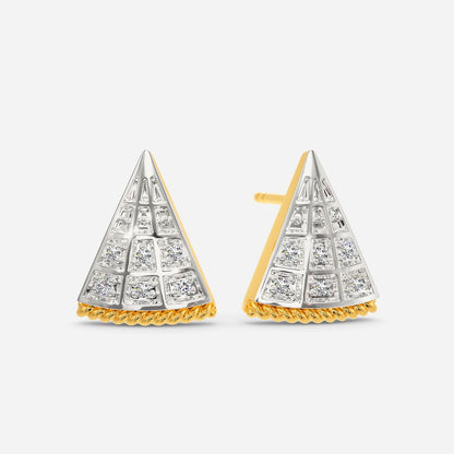 Retro Escape Diamond Earrings