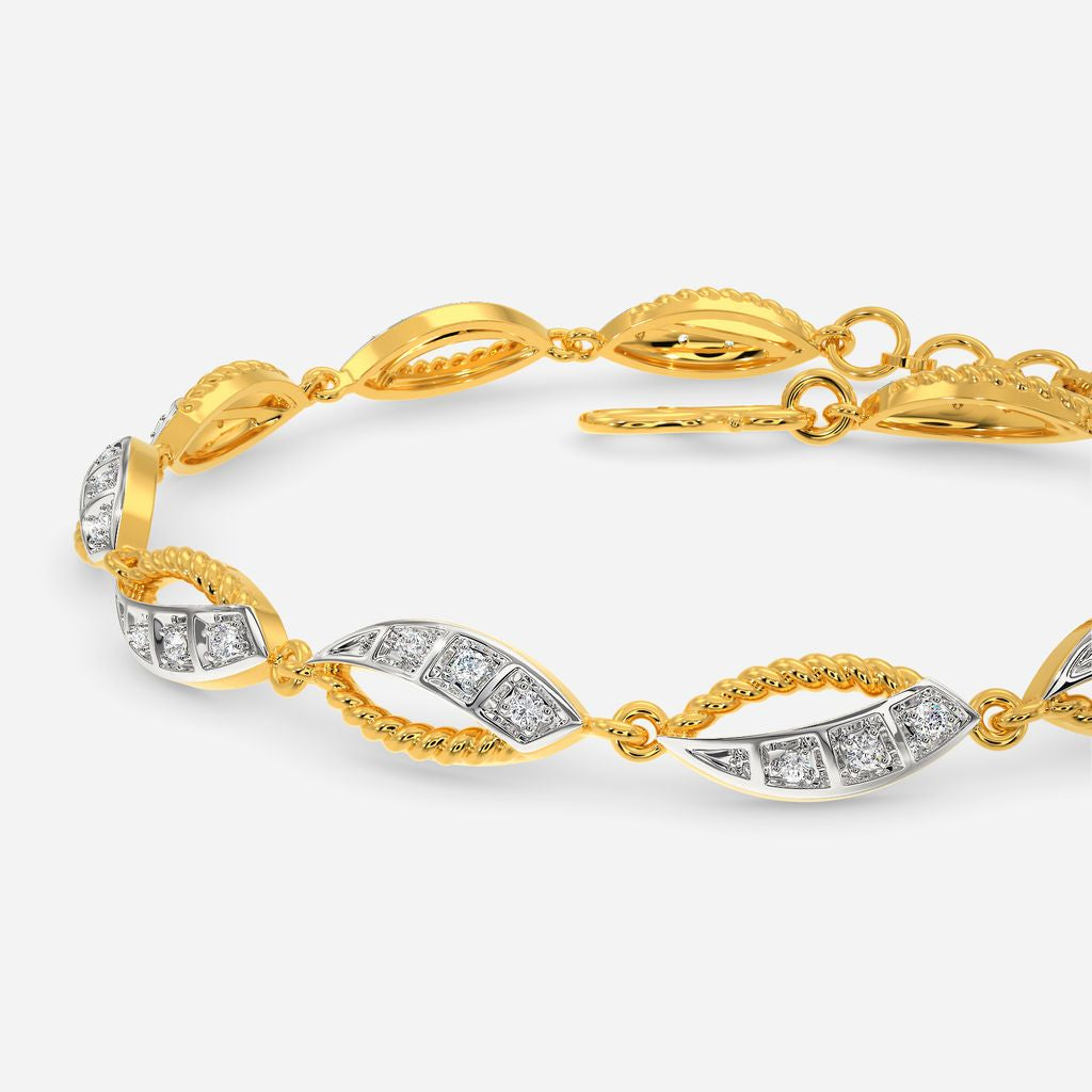 Peace O Sixties Diamond Bracelets