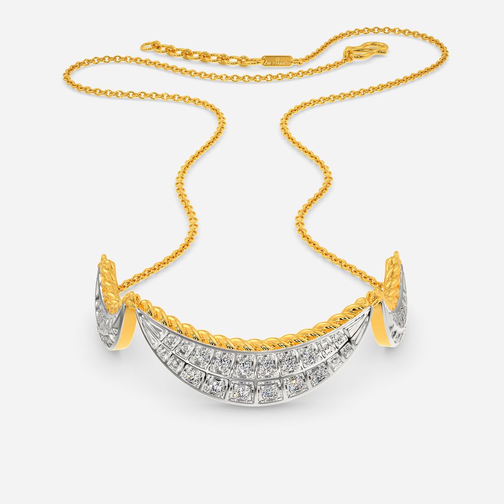 Peace O Sixties Diamond Necklaces