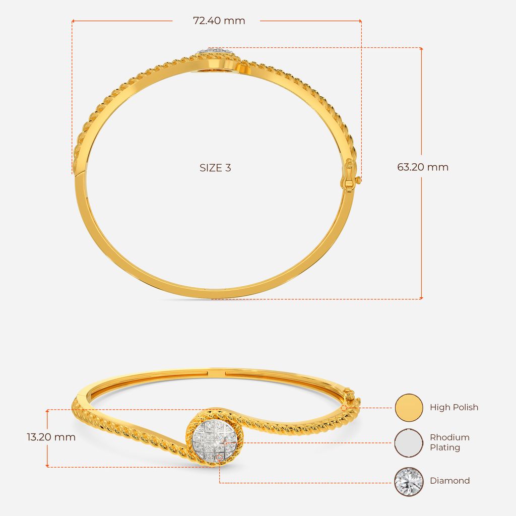 Pop Diva Diamond Bangles