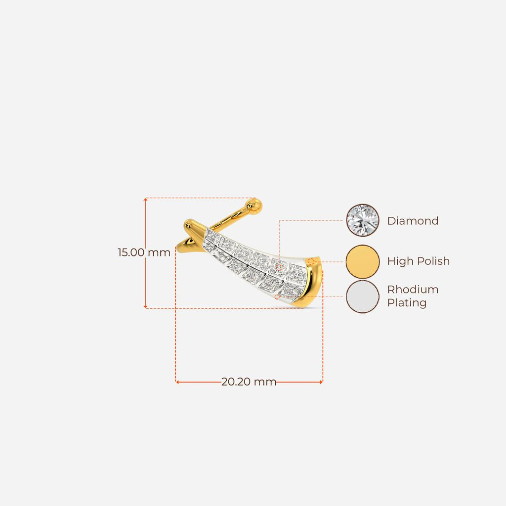 Groovy Vibes Diamond Earrings