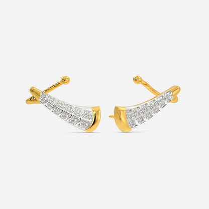 Groovy Vibes Diamond Earrings