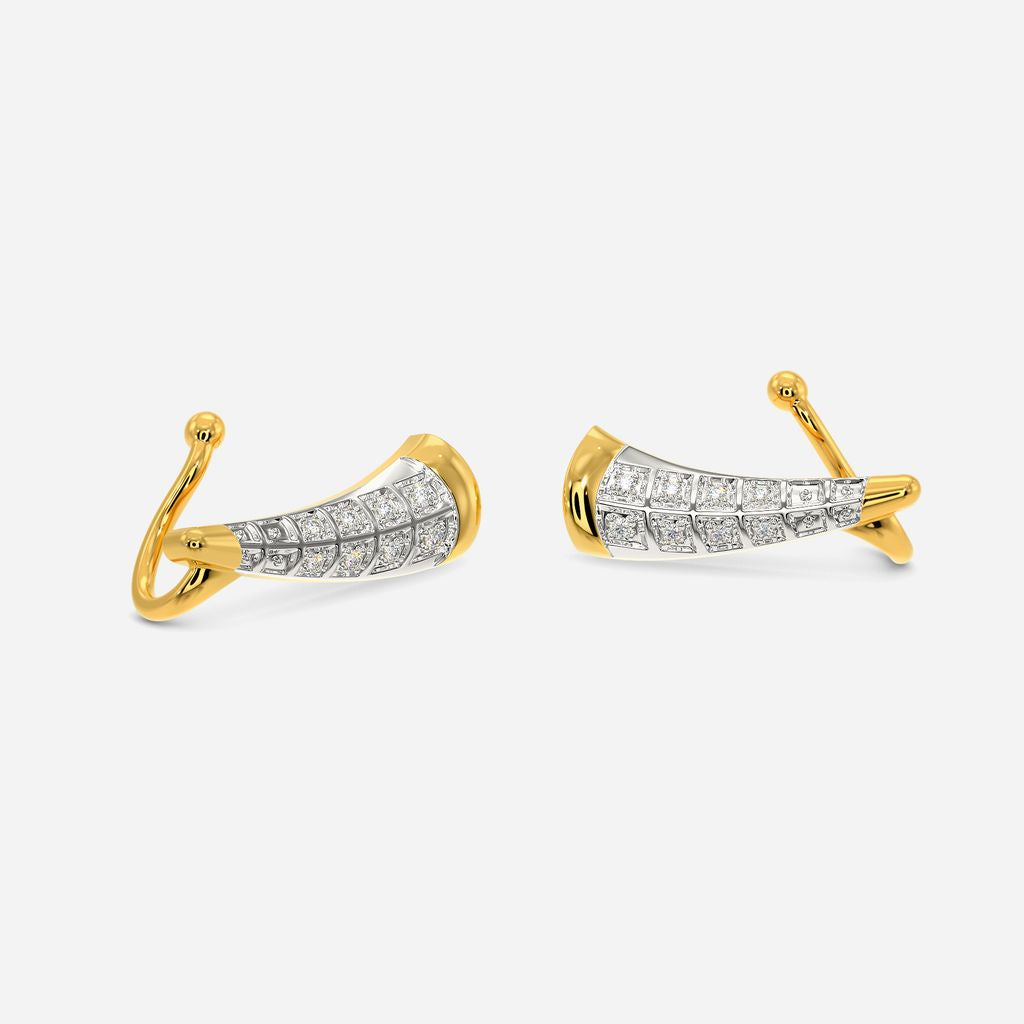 Groovy Vibes Diamond Earrings
