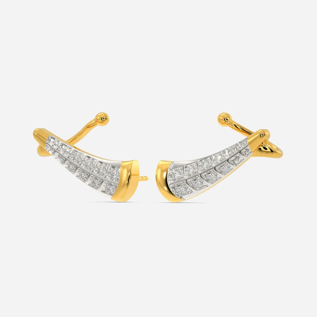 Groovy Vibes Diamond Earrings