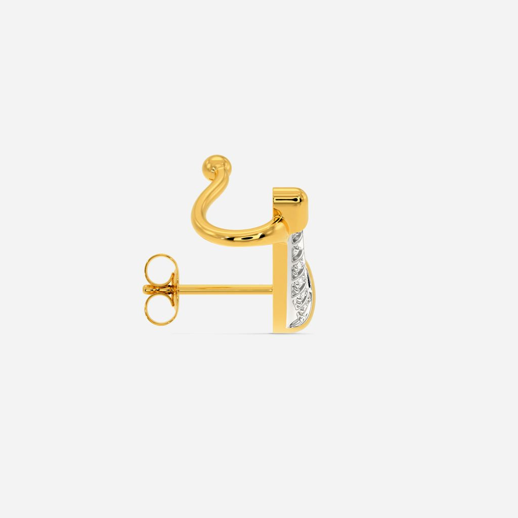 Groovy Vibes Diamond Earrings