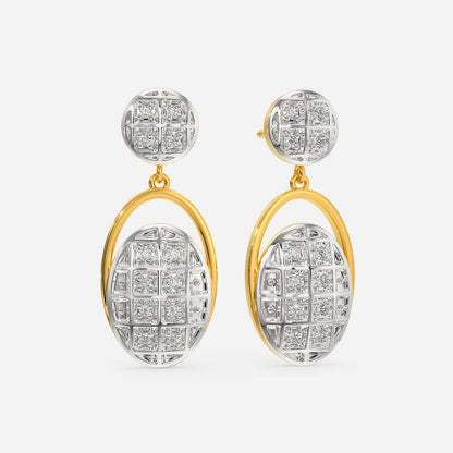 Diggin That Chic Diamond Earrings