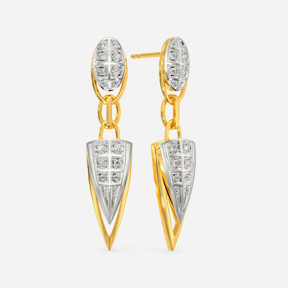 Essentially Sixties Diamond Earrings