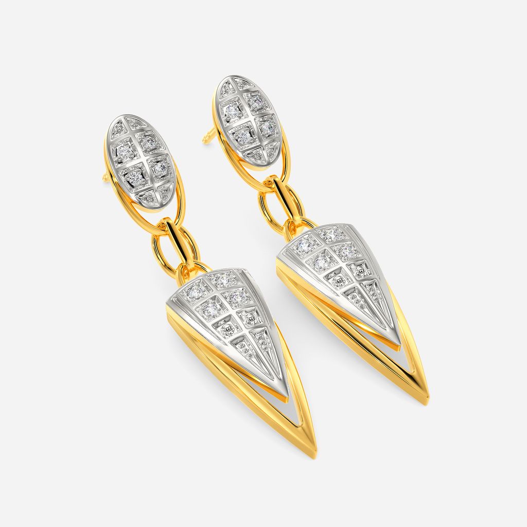 Essentially Sixties Diamond Earrings