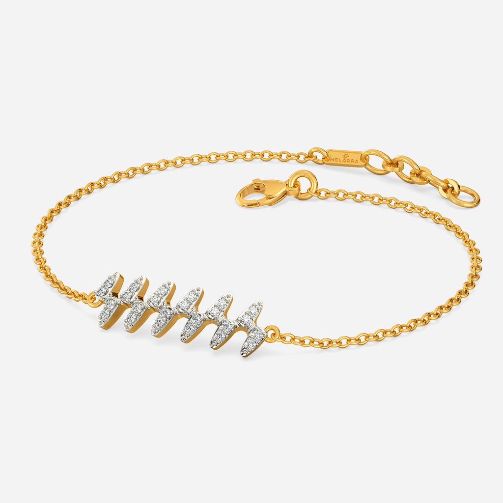 Slide Statement Diamond Bracelets