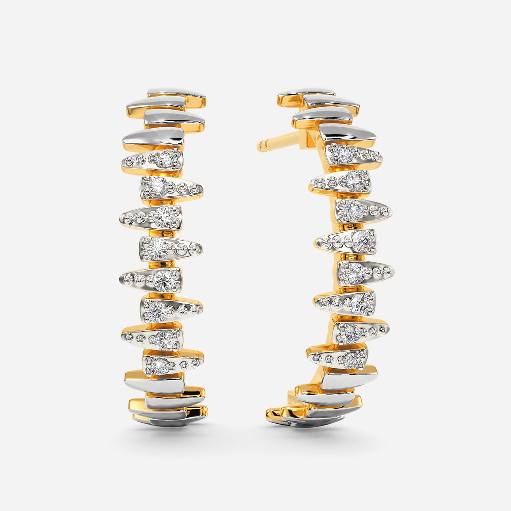 Zip n Zoom Diamond Earrings