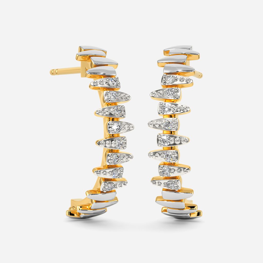 Zip n Zoom Diamond Earrings