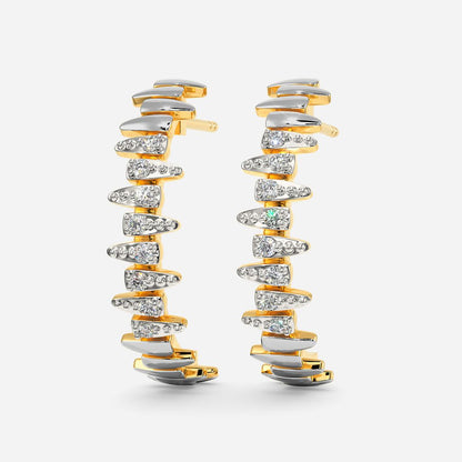 Zip n Zoom Diamond Earrings