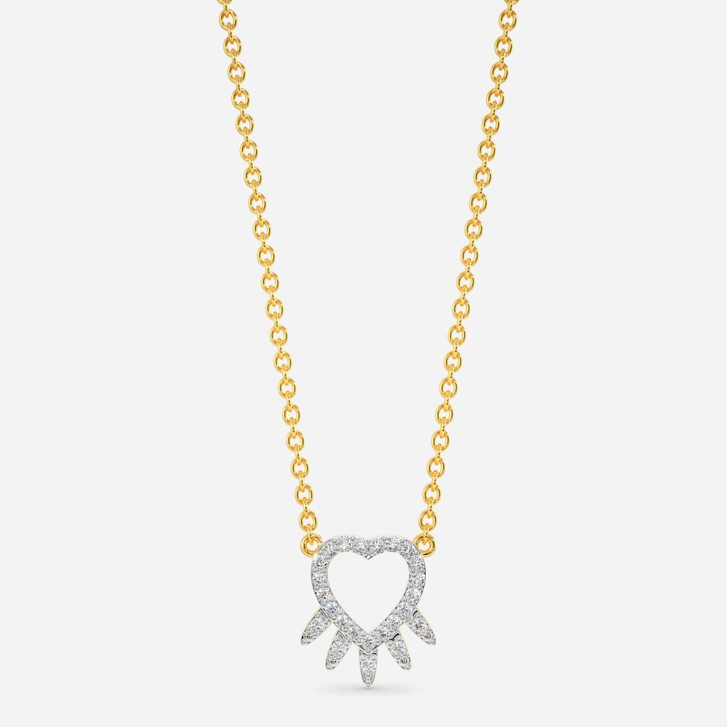 Lovestruck Zips Diamond Necklaces
