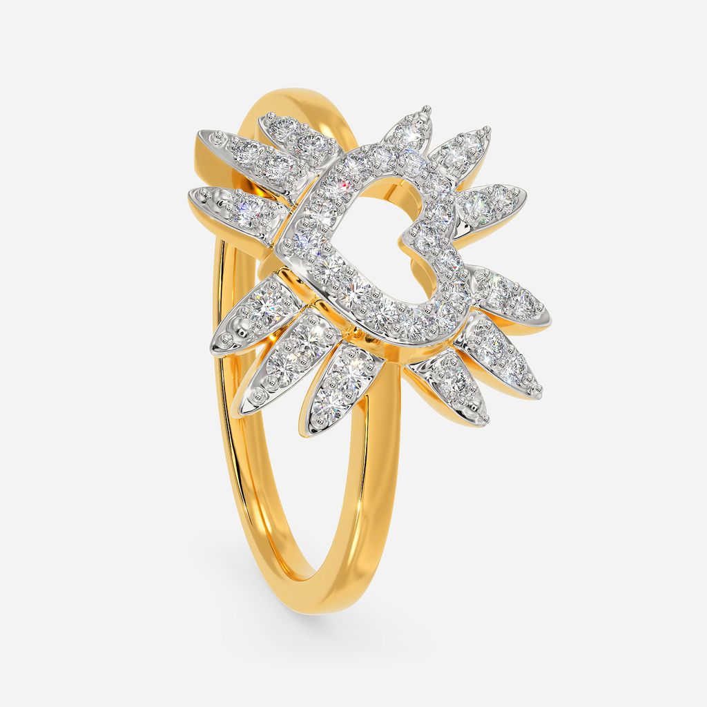 Zipped Affair Diamond Rings