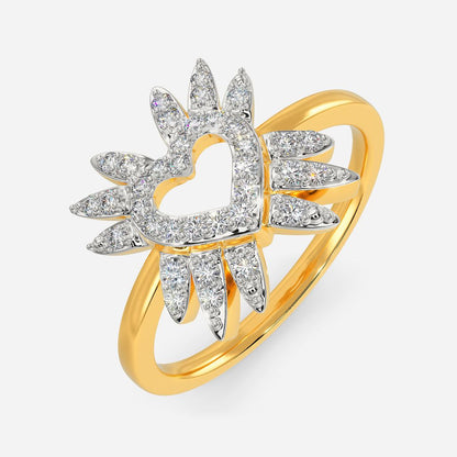 Zipped Affair Diamond Rings