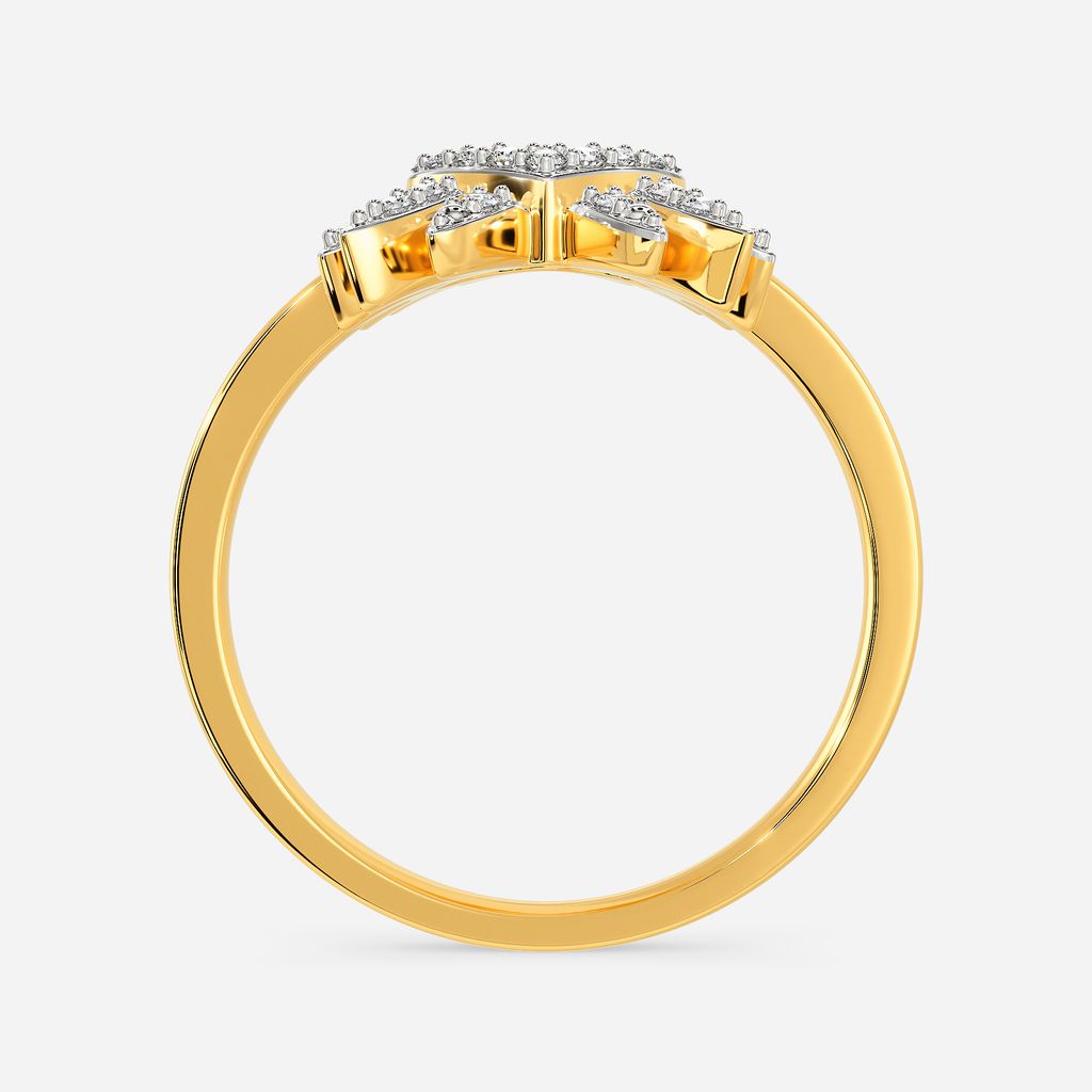 Zipped Affair Diamond Rings