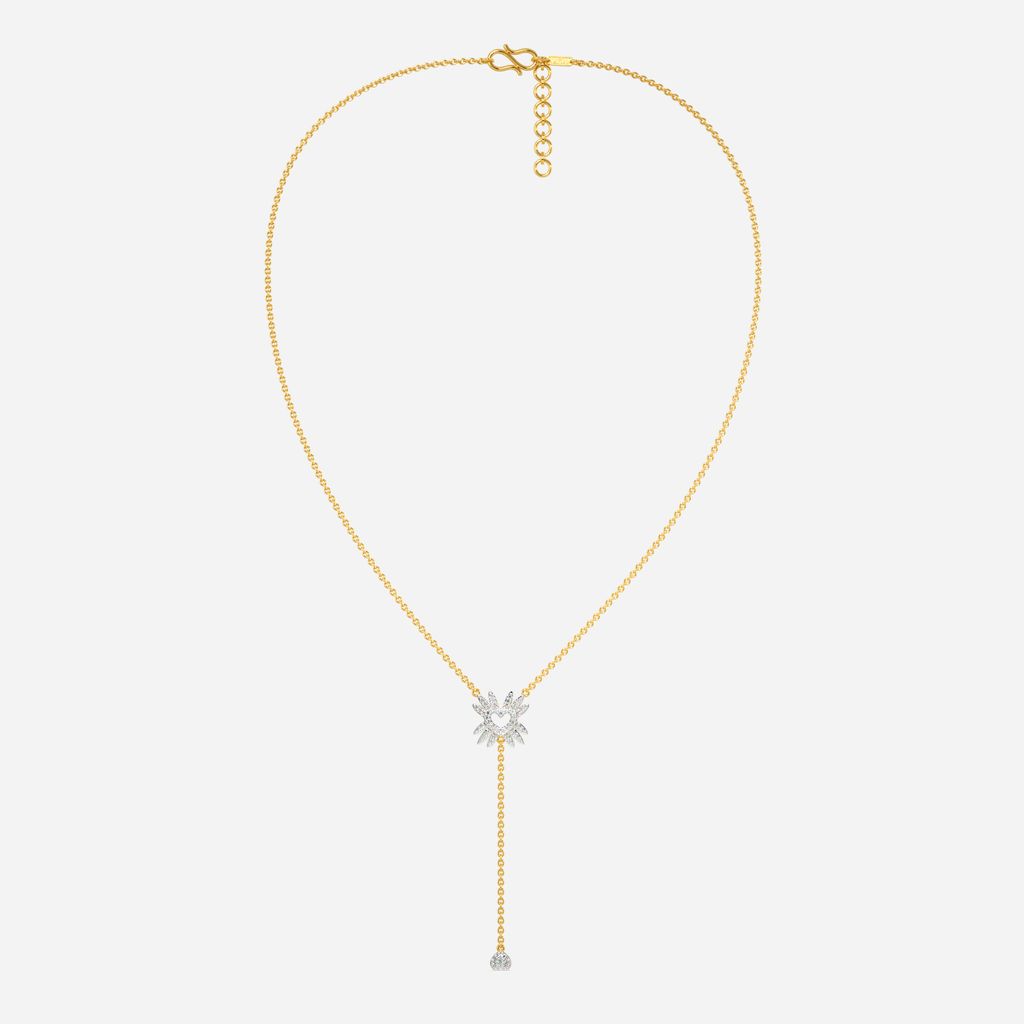 Zipped Affair Diamond Necklaces