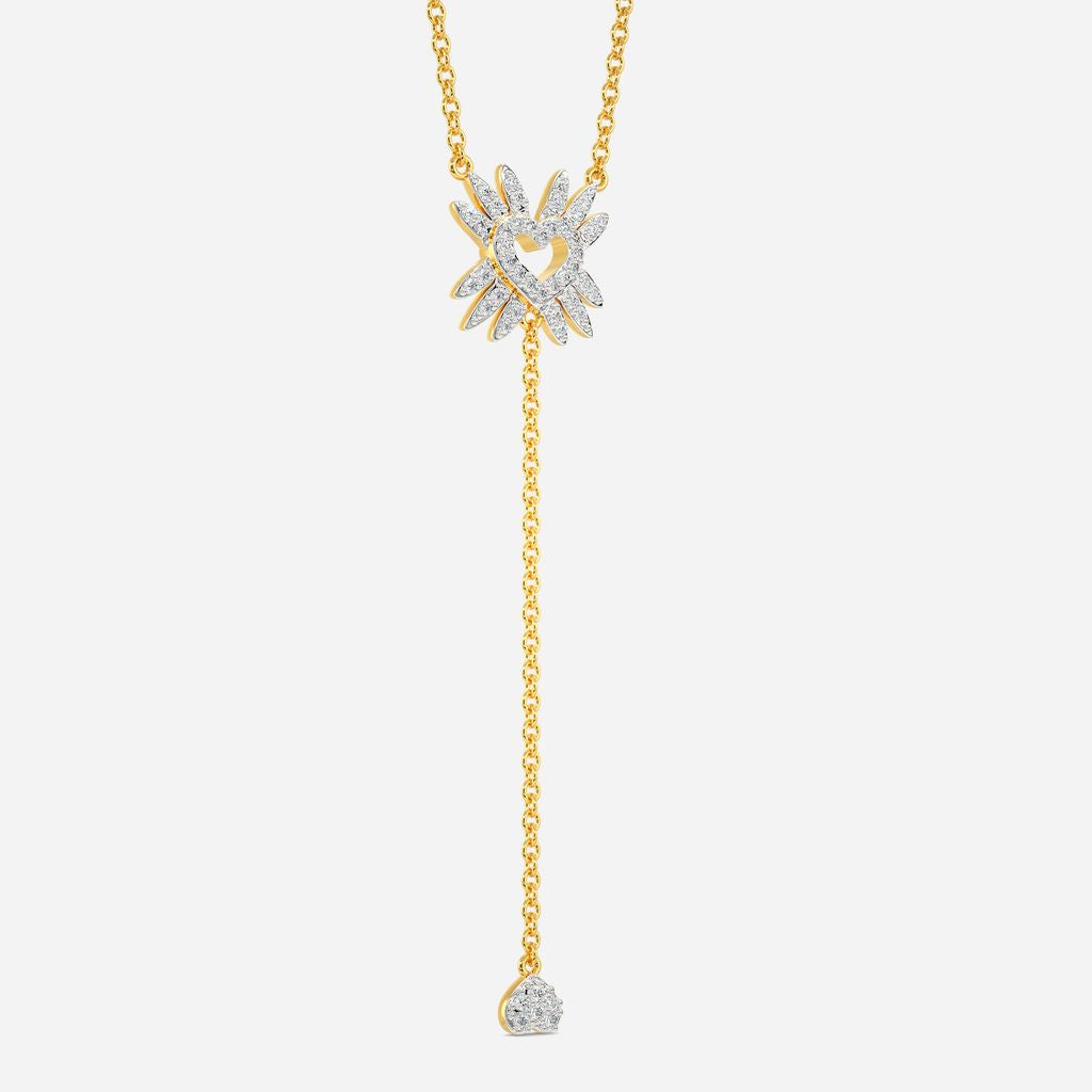 Zipped Affair Diamond Necklaces