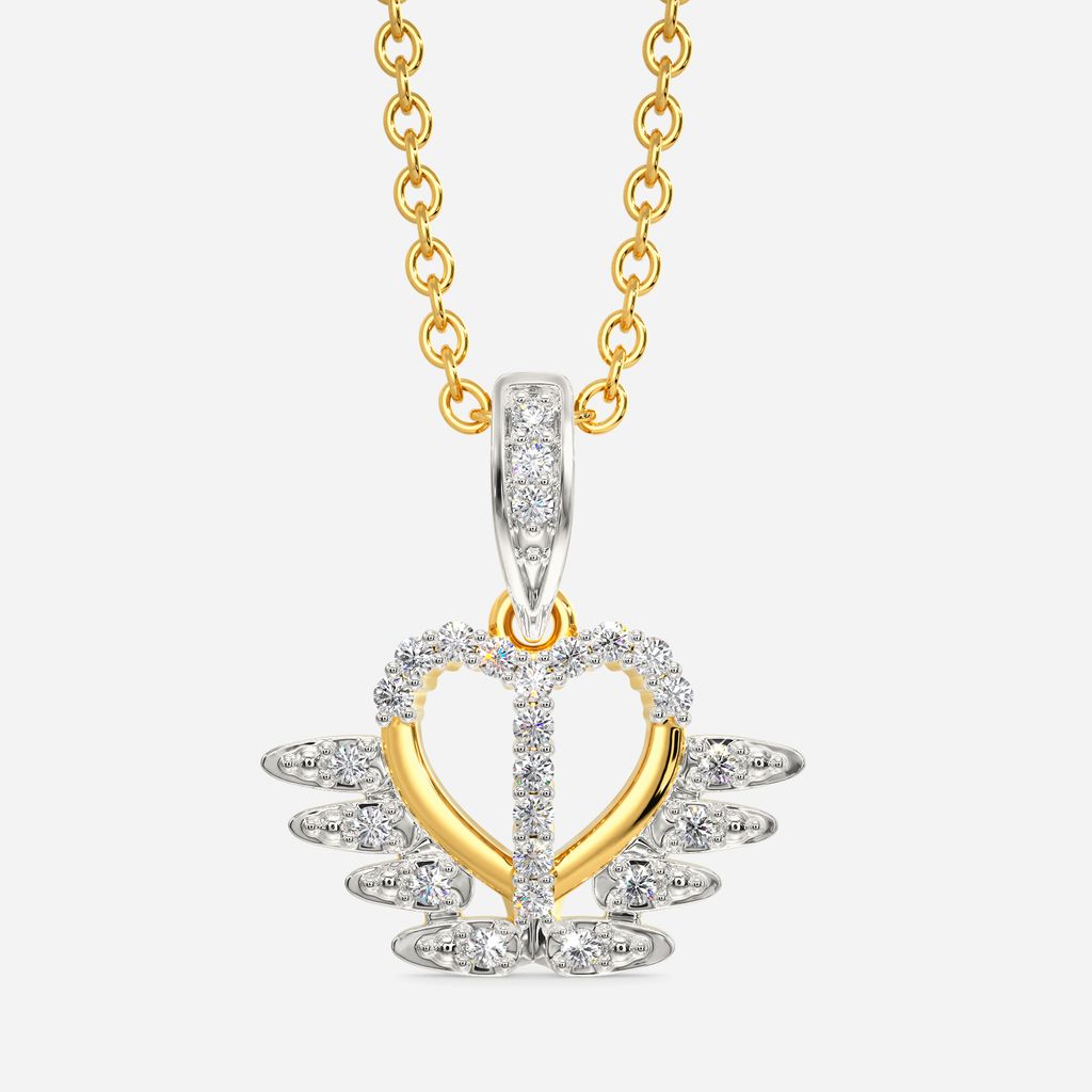 Zipped Affair Diamond Pendants