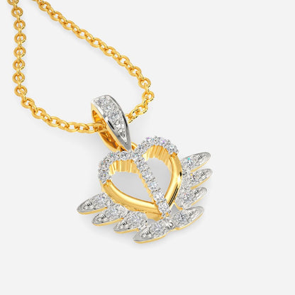 Zipped Affair Diamond Pendants