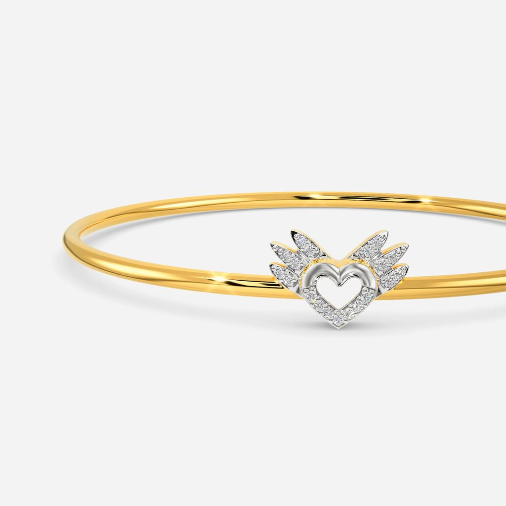 Zipped Affair Diamond Bangles