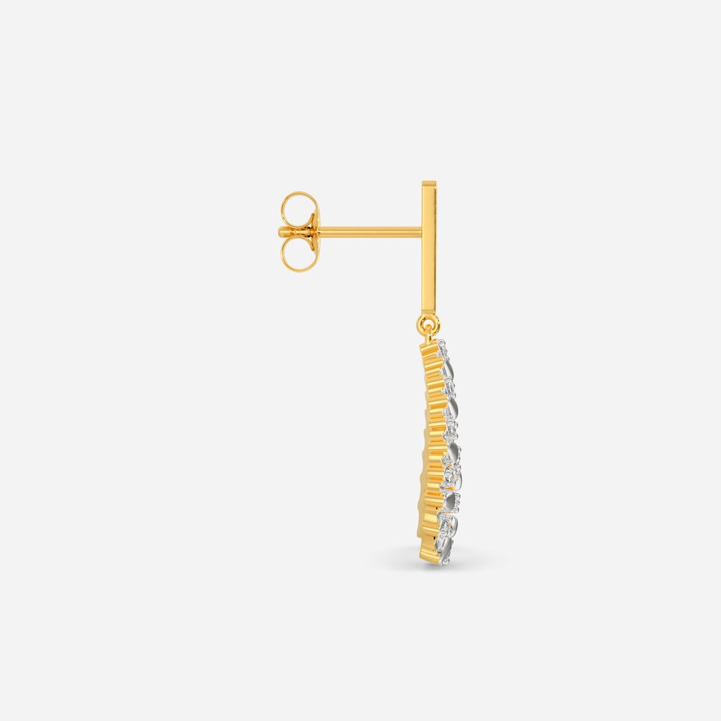 Zipped In Love Diamond Earrings