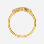 Zipped In Love Diamond Rings