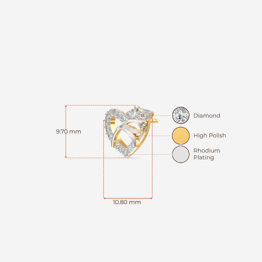 Fairytale Romance Diamond Earrings