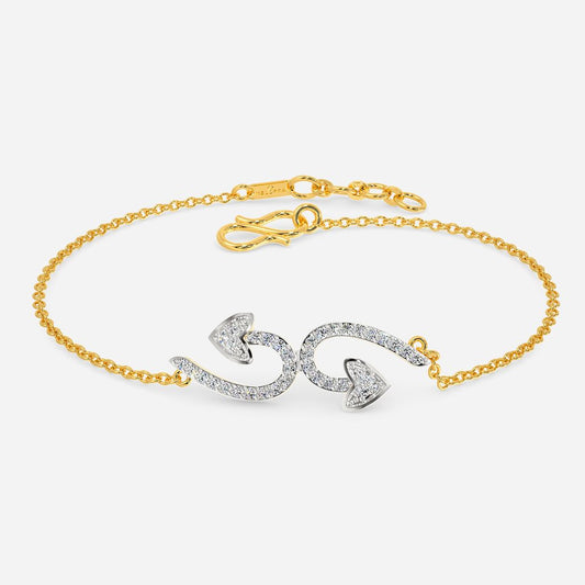 Enchanted Kiss Diamond Bracelets