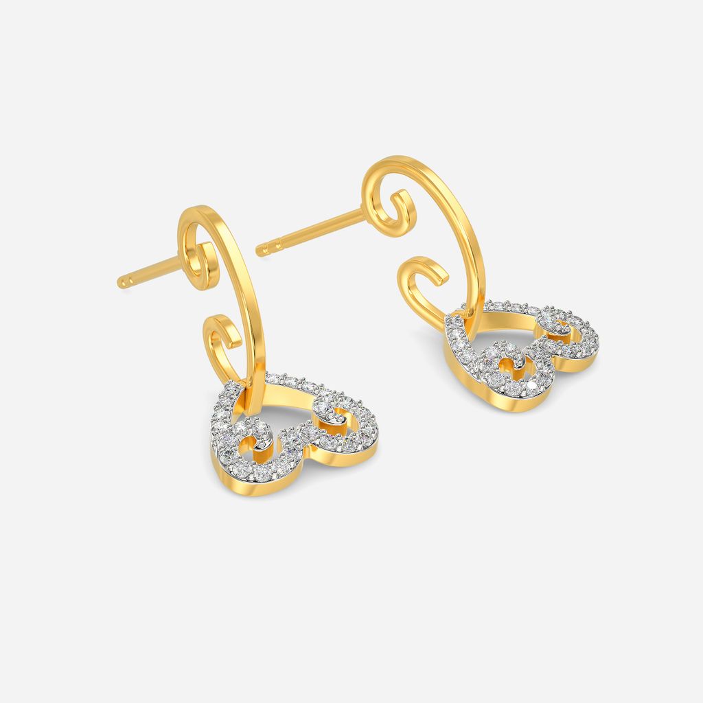 Enchanted Kiss Diamond Earrings